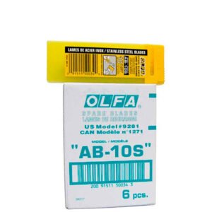 Cuchillas para láminas solares OLFA Stainless (10 u)