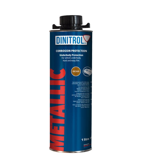 DINITROL Metallic 1 lt protección bajos (12 u/c)