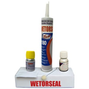 Kit completo de pegado de lunas Wetorseal 180 (12 u/c)