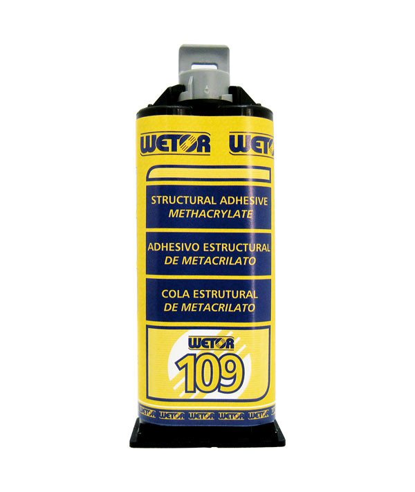 WETOR 109 - Adhesivo estructural de metacrilato 2K 50 ml. 10 min.