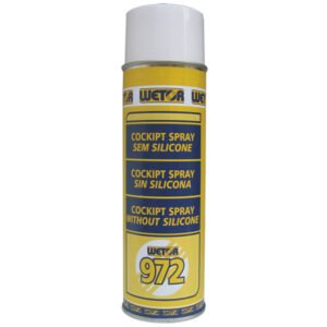 WETOR 972 - Spray abrillantador sin silicona aroma limón 500 ml (12 u/c)
