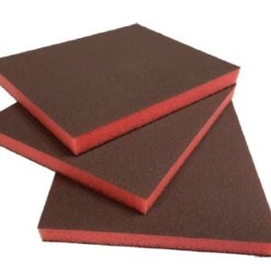 ESPONJA MICROFINA COLOR ROJO